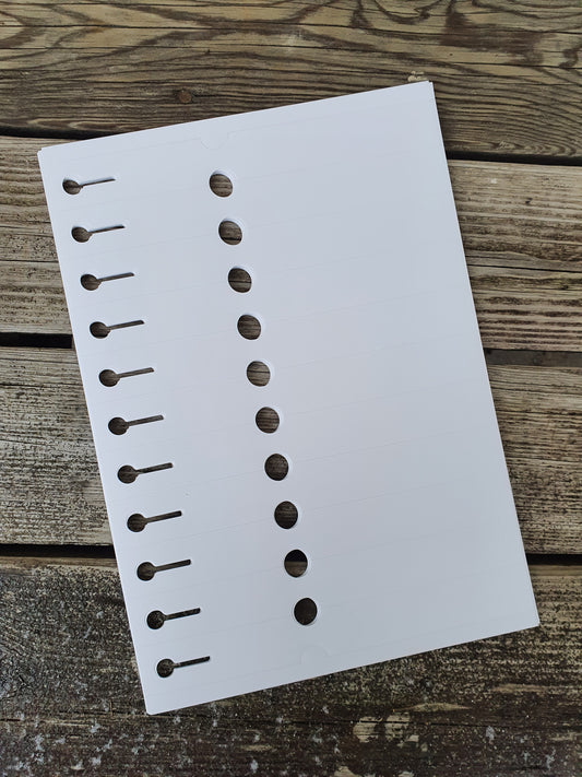 LOOP-LOCK etikett för laserutskrift 11 etiketter/ark,10-pack